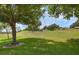 Backyard overlooking green space, showcasing a tree in foreground at 4826 Sable Ridge Ct, Leesburg, FL 34748