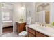 Bathroom with dual sinks and a vanity at 5418 Sandy Hill Ln, Lady Lake, FL 32159