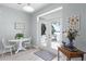 Inviting foyer with french doors to the lake at 6136 Lake Emma Rd, Groveland, FL 34736
