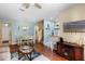 Inviting living area offering stylish decor and a seamless flow to the kitchen at 624 Terra Lago St, Davenport, FL 33897