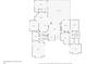 Detailed floor plan layout showcasing spacious rooms, multiple bathrooms, and the home's overall design at 7303 Spring Mountain Ln, Yalaha, FL 34797