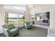 Inviting living room with scenic lake views from large windows and comfortable seating at 81 N Carol Ave, Mascotte, FL 34753