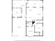 Layout of home with labeled rooms, including kitchen, living room, primary bedroom, utility room, and screened porch at 926 Saint Andrews Blvd, Lady Lake, FL 32159