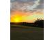 Golden sunset over a grassy field, offering a serene and picturesque view at 10711 County Road 561, Clermont, FL 34711