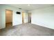 Bedroom with neutral carpet, a walk-in closet and versatile connections, offering comfortable living at 1138 Calico Pointe Cir, Groveland, FL 34736