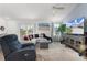 A wide view of the living room shows the furnishings at 1478 Erika Pl, The Villages, FL 32163