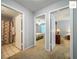 Hallway with access to the bathroom and bedroom at 2311 Pine Ridge St, The Villages, FL 32162