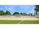 Community baseball field with player benches and manicured grass at 27328 Pine Straw Rd, Leesburg, FL 34748
