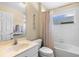 Clean bathroom with a shower-tub combo and natural light at 4909 Kelso St, Leesburg, FL 34748
