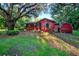 Charming single-story home featuring mature landscaping and a cozy covered porch at 54544 Buckhorn Rd, Astor, FL 32102