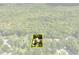 Aerial view highlighting the property boundary and the surrounding wooded area at 1053 Cavern Dr, Apopka, FL 32712