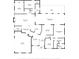 Detailed floor plan showcasing the layout of the home and room dimensions at 1053 Cavern Dr, Apopka, FL 32712