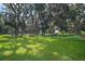 A view of the expansive yard on this property with beautiful mature trees at 15104 County Road 48, Astatula, FL 34705