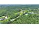 Picturesque aerial view of the property, highlighting its location amidst a serene, wooded landscape at 1702 Hidden Palms Dr, Davenport, FL 33897