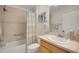 Well-lit bathroom with bathtub and sleek sink at 2369 Unity Ter, The Villages, FL 32162