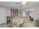 Cozy dining area featuring a table with a lemon-themed tablecloth at 37138 Lake Yale Pl, Grand Island, FL 32735