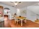 Dining room showcasing the table, decor, and entry to the kitchen at 4445 Blue Major Dr, Windermere, FL 34786
