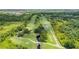 Scenic aerial view of a lush golf course with mature trees and waterways enhancing the community at 4445 Blue Major Dr, Windermere, FL 34786