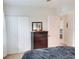 Well lit bedroom with neutral colors and an open view at 6906 Glenbrook Dr, Lakeland, FL 33811