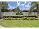 Glenbrook Chase community sign surrounded by vibrant landscaping and beautiful stone border at 6906 Glenbrook Dr, Lakeland, FL 33811