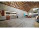 Expansive garage featuring a wash area, high ceilings and boat storage, perfect for hobbyists and water enthusiasts at 16318, 16250 & 16300 County Road 448, Mount Dora, FL 32757