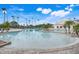 Zero entry Community pool, great for spending time with the Gathering at 1990 Wallingford Loop, Mount Dora, FL 32757