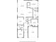 Detailed floor plan showcasing the layout of the home, including bedrooms, bathrooms, and living spaces at 1990 Wallingford Loop, Mount Dora, FL 32757