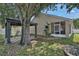 Backyard featuring a gazebo with a grill, and screened patio at 2849 Doe Run Trl, Orange City, FL 32763