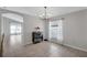 Inviting dining room with modern lighting, neutral walls, and tile flooring at 2849 Doe Run Trl, Orange City, FL 32763
