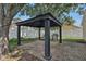 Gazebo with brick floor and grill at 2849 Doe Run Trl, Orange City, FL 32763