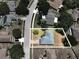Aerial view of the property showcasing its location within a residential neighborhood at 428 Coventry Estates Blvd, Deltona, FL 32725
