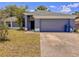 Charming single-story home with a two-car garage and a well-maintained front yard at 428 Coventry Estates Blvd, Deltona, FL 32725