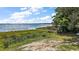 Picturesque lakeside view with marshy shoreline and lush vegetation under a bright sky at 911 Beverly Harbors Dr # 16, Leesburg, FL 34748