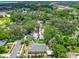 Residential neighborhood with mature trees and a lake view at 1109 Edmonds St, Leesburg, FL 34748