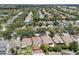 Birds eye view of a house in a serene residential neighborhood with mature trees at 1808 Westpointe Cir, Orlando, FL 32835