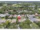 This aerial view highlights the home's location within a well-connected neighborhood and proximity to major routes at 1808 Westpointe Cir, Orlando, FL 32835