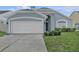 Charming single-story home featuring a two-car garage, manicured lawn, and inviting curb appeal at 1808 Westpointe Cir, Orlando, FL 32835