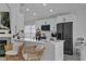 Modern kitchen with stainless steel appliances and white countertops at 1808 Westpointe Cir, Orlando, FL 32835