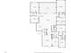 Detailed first floor plan showcasing layout with dimensions of living room, kitchen, bedrooms, bathrooms and office at 2161 Cedar Springs Way, Minneola, FL 34715