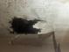 Damaged ceiling with a hole in a real estate image, needing repair at 3999 Walker Lake Rd, Bartow, FL 33830