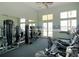 Well-equipped gym with treadmills, exercise bikes, and weight machines at 520 Rainbow Springs Loop, Groveland, FL 34736