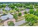 Birds eye view of a neighborhood featuring tree lined street with single Gathering homes at 6316 Marlberry Dr, Orlando, FL 32819