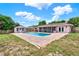 Exterior view of backyard pool at 6316 Marlberry Dr, Orlando, FL 32819
