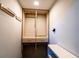 Updated closet with double hanging rods, built-in shelves, and accent lighting at 681 Greywood Dr, Altamonte Springs, FL 32701