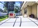 Enclosed back porch with ceiling fan overlooking spacious backyard at 2389 Grand Poplar St, Ocoee, FL 34761