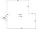 Floor plan layout of the home's interior, highlighting the dimensions and square footage at 2611 Hiawatha Ave, Sanford, FL 32773