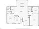 Floor plan features bedrooms, bathrooms, living room, kitchen, screened patio, and garage at 6640 Sw 85Th Pl, Ocala, FL 34476