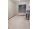 Tiled eat-in kitchen area with a window at 11532 Beaman Cir, Clermont, FL 34711