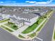 New construction home in planned community with landscaped corner lot and long driveway at 2161 Gold Dust Dr, Minneola, FL 34715