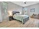 Inviting bedroom with a comfortable bed, bedside tables, and soft lighting at 233 Largovista Dr, Oakland, FL 34787